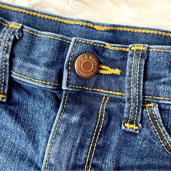 Girls Size 7/8 Old Navy Jean Shorts w Adjustable Waist - Picture 4 of 6